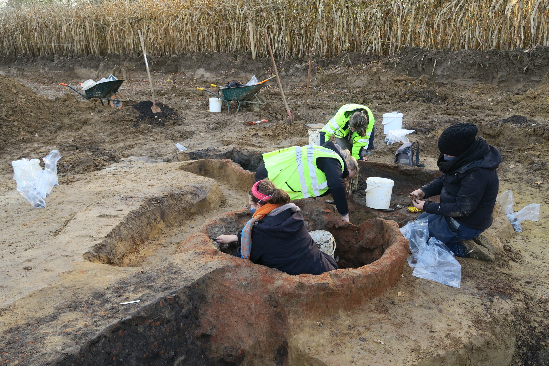 Archeologen ontdekten grote ambachtelijke zone uit Laat-Romeinse tijd tot begin vroege Middeleeuwen in Glabbeek