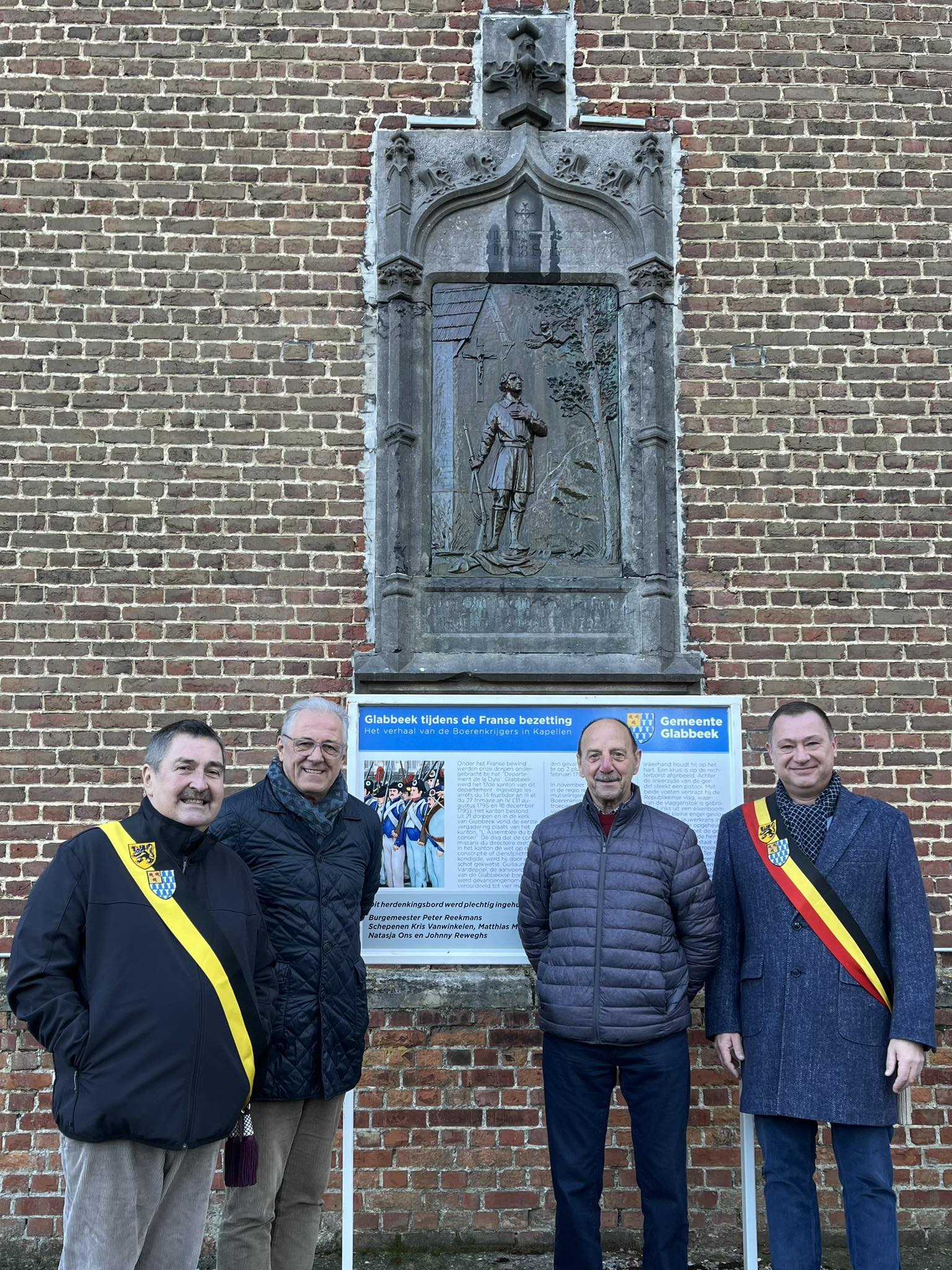 Glabbeek Herdenkt 225 jaar Boerenkrijg in deelgemeente Kapellen