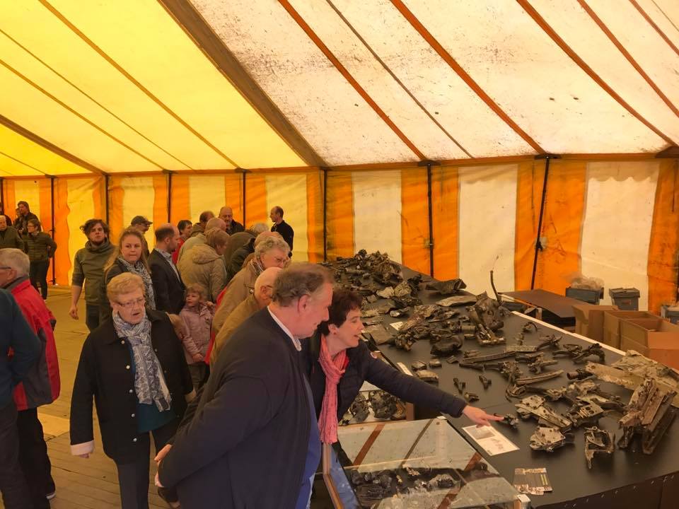 Meer dan 3.000 bezoekers bezochten tentoonstelling “Ons dorp tijdens WO II” in Glabbeek